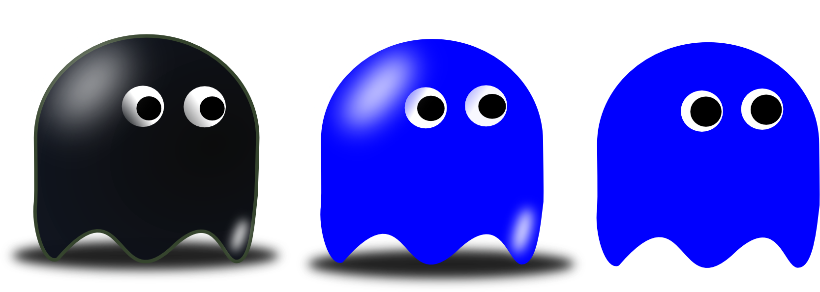 Pacman - Pacman En Inkscape (1674x596)