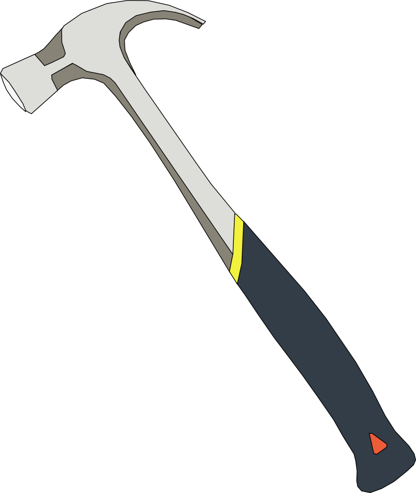 Hammer - Hammer Vector Free (845x1000)