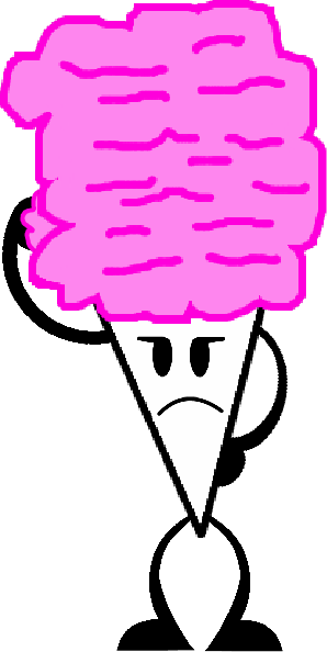 Cotton Candy - Bfdi Cotton Candy (298x594)