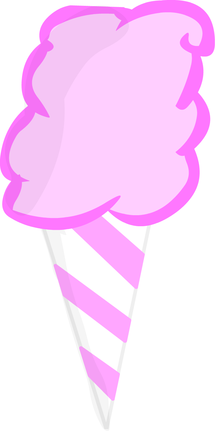 Cotton Candy - Object Show Cotton Candy (701x1408)