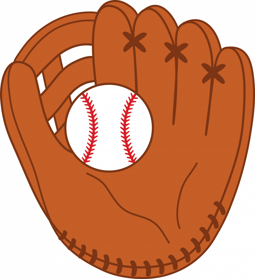 Baseball Mitt Clip Art (817x892)