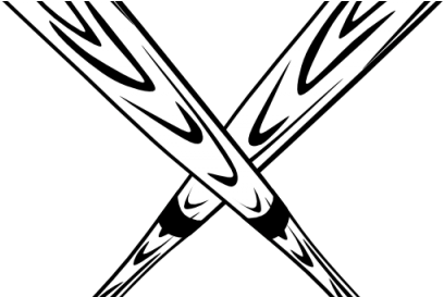 Baseball Bats Crossed Clipart (480x272)