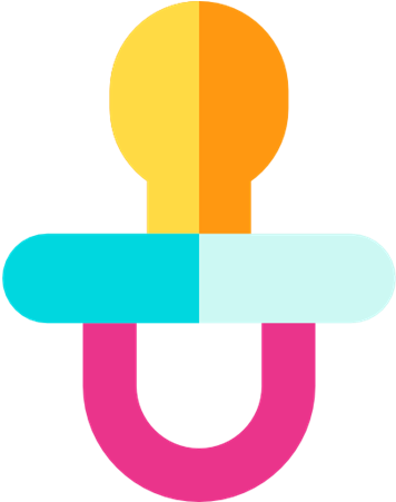 Pacifier And Chain - Infant (450x450)