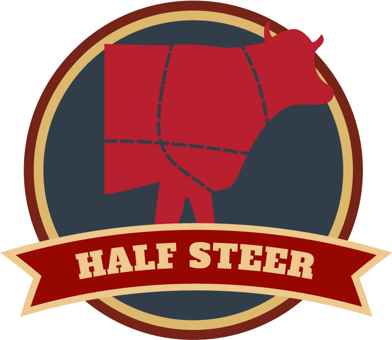 Half Steer - Label (800x800)