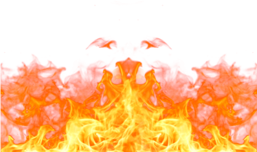 Fire - Transparent Background Fire Png (500x312)