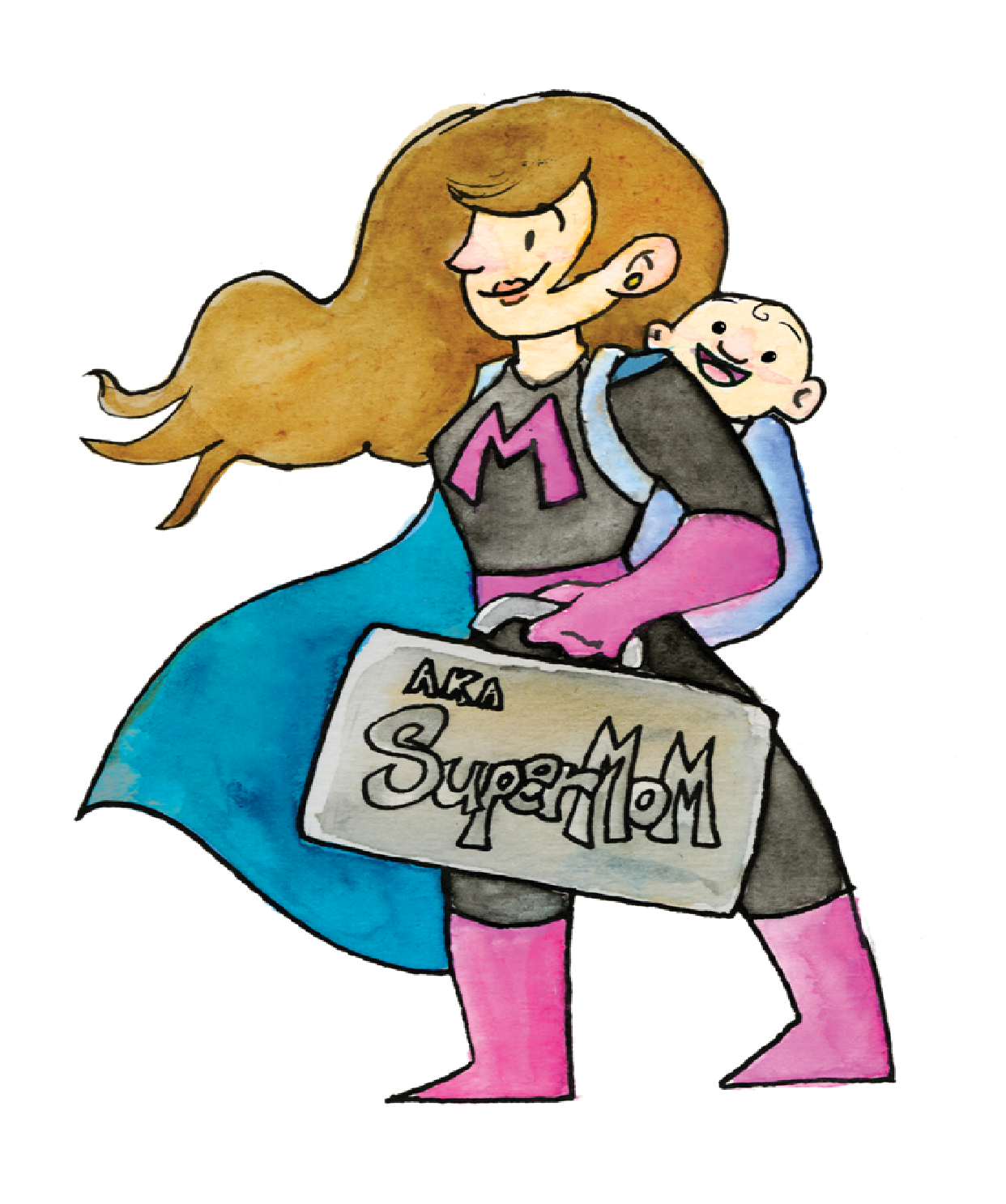 Supermom Logo No Background-1 - Cartoon (1250x1500)