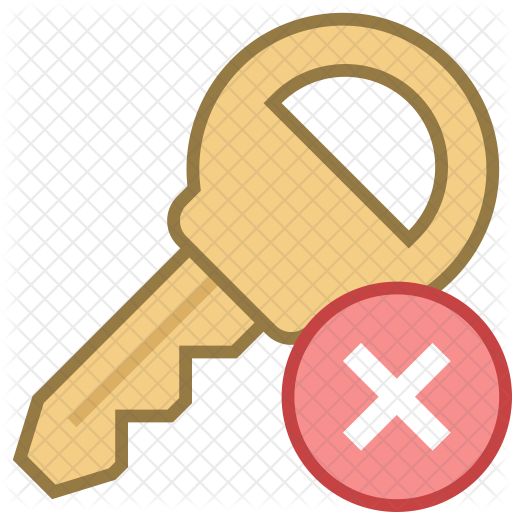 Remove Key Icon - Portable Network Graphics (512x512)