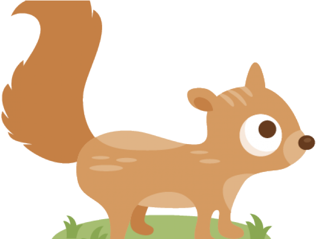 Red Squirrel Clipart File - Cricut (640x480)