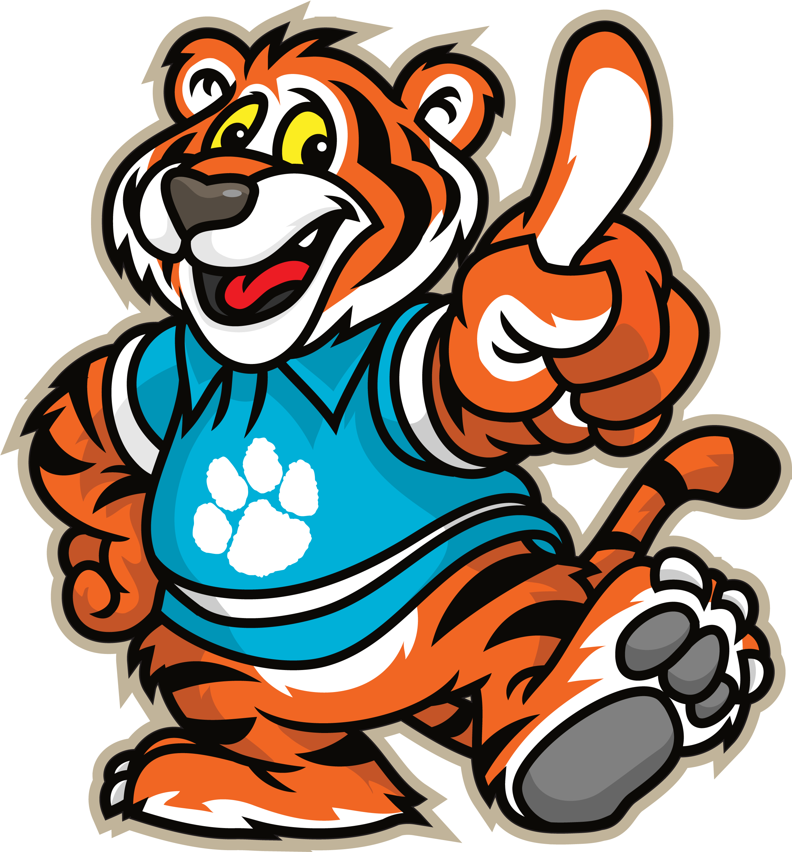 The Newman Tiger - Tiger (2550x3300)