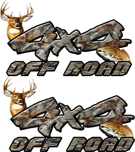 4×4 Red White Tail - Elk (525x525)