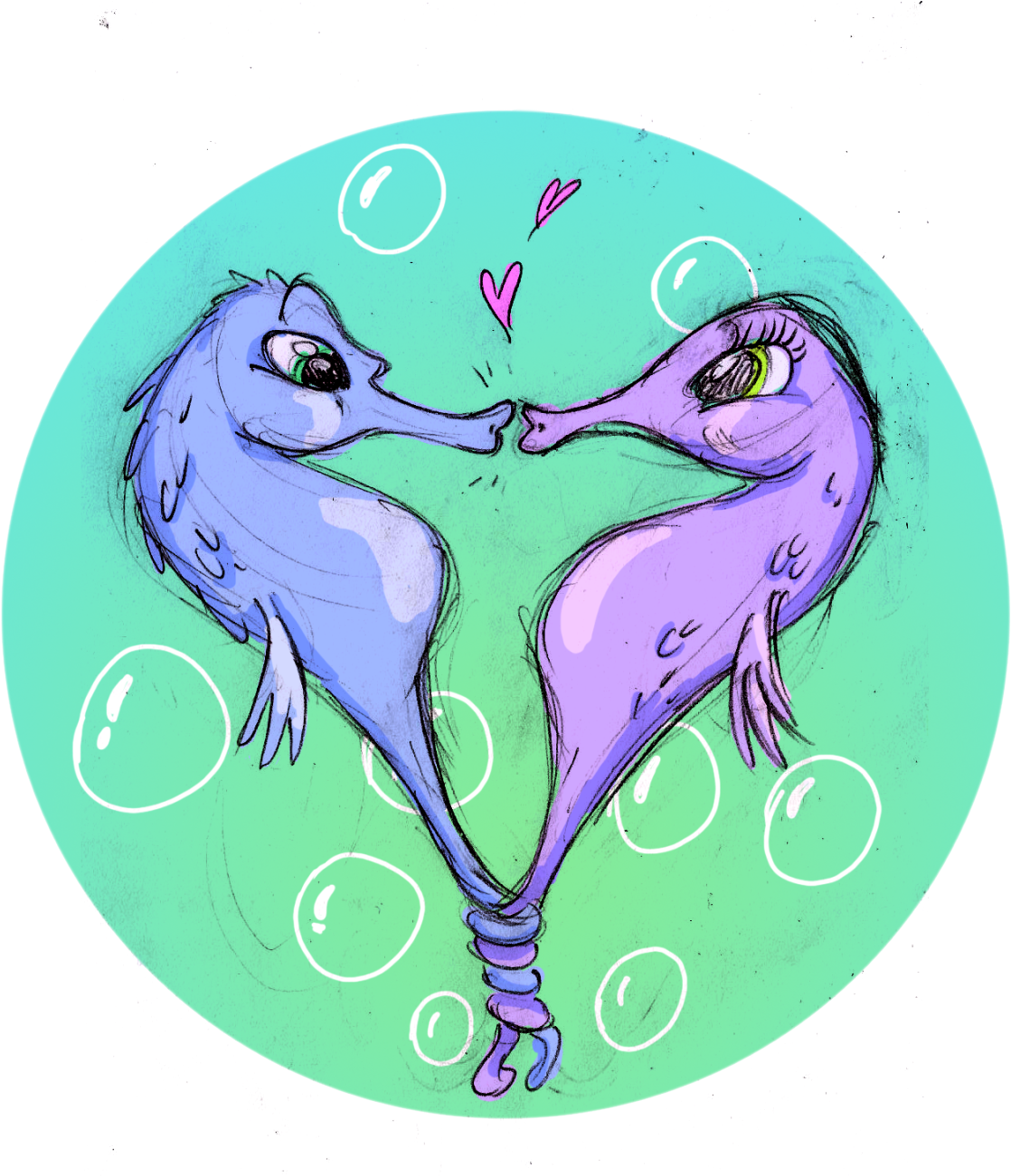 Awwwww ❤ - Cartoon (1280x1300)