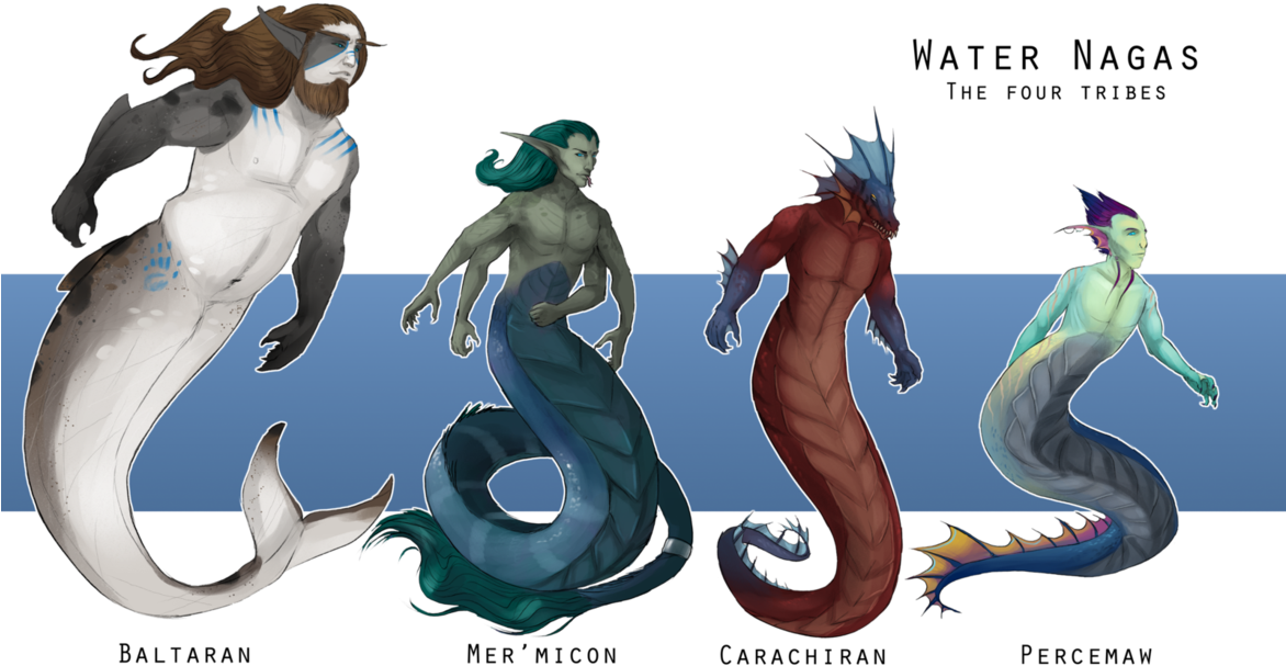 Illustrations - Naga Deviantart (1171x682)