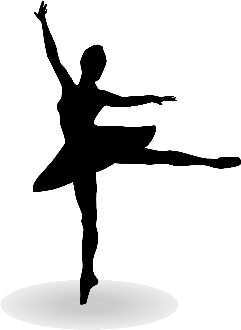 Ballerina Silhouette Vector Free (1500x1500)