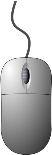 Free Computer Mouse Psd Files, Vectors & Graphics - Computer Mouse Top View (250x534)