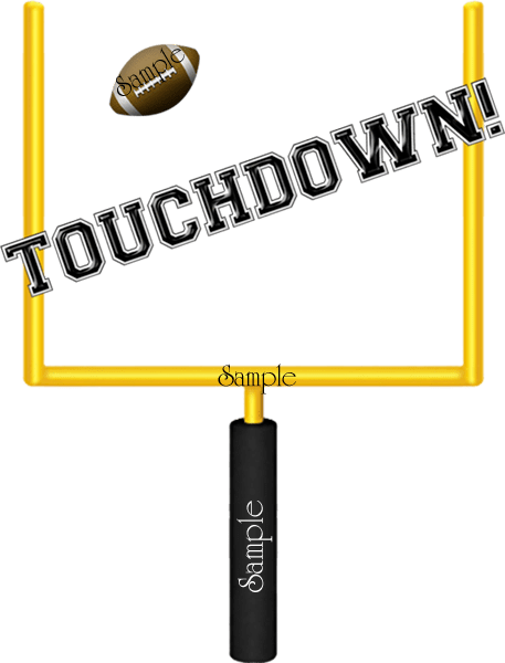 Touchdown Clipart (457x600)