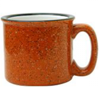 Campfire Mug - Custom 15 Oz. Campfire 2 Tone Mug (terra Cotta/ White), (350x350)