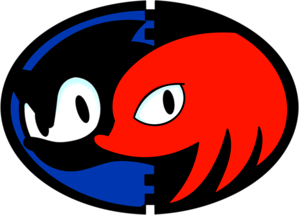 Thaphantom07 - Sonic And Knuckles Logo (600x431)