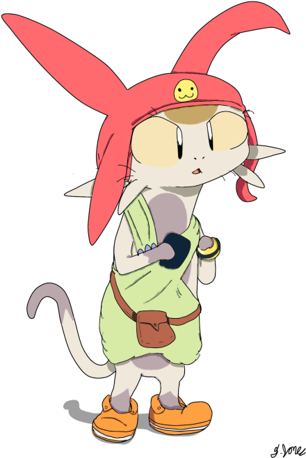 “anime Space Cat - Cartoon (478x750)