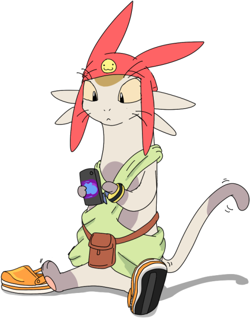 Space Cat Again - Cartoon (500x661)