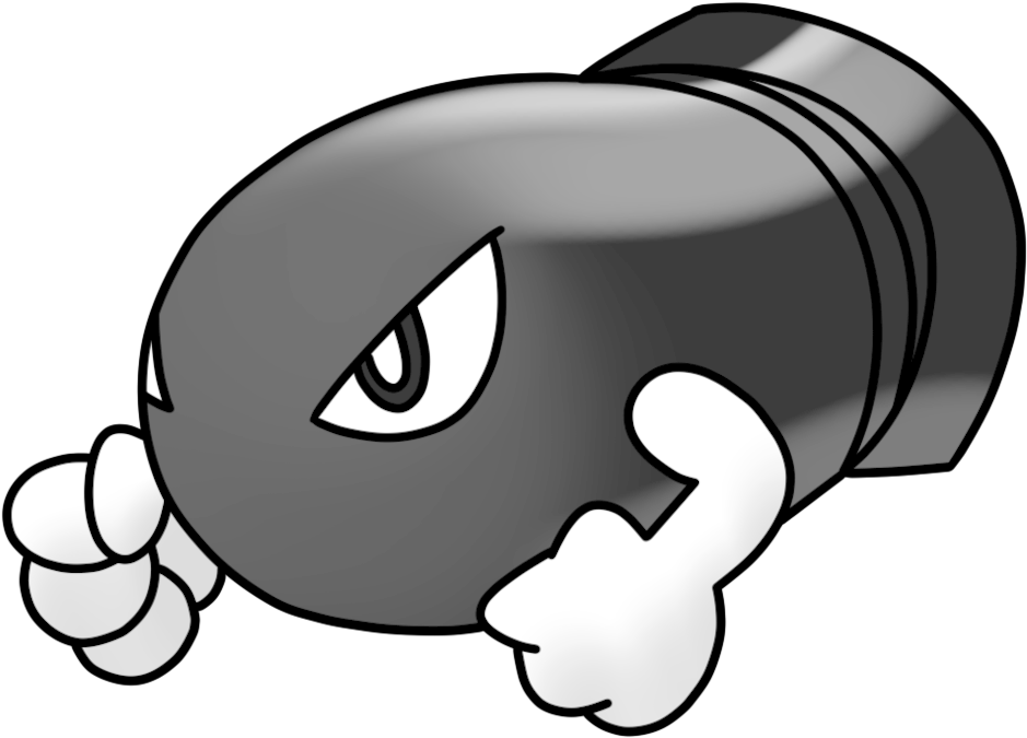 Bullet Bill - Cartoon (999x800)