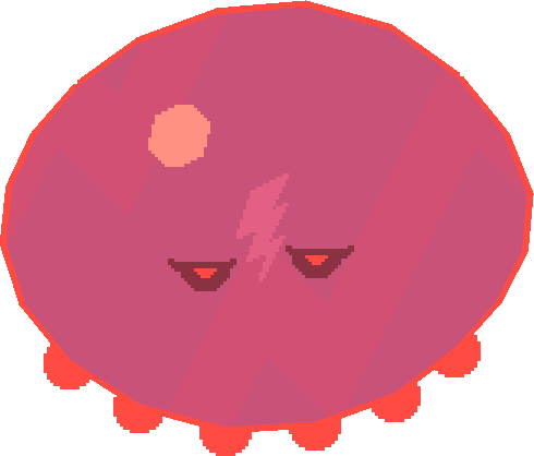 Jellyfish - Cartoon (490x418)