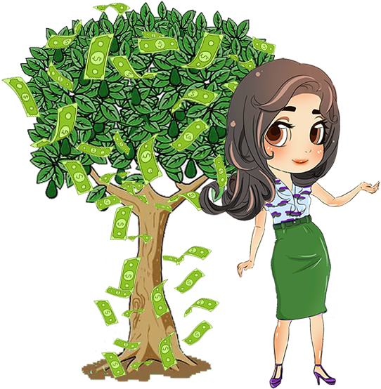 Money Cartoon (542x570)