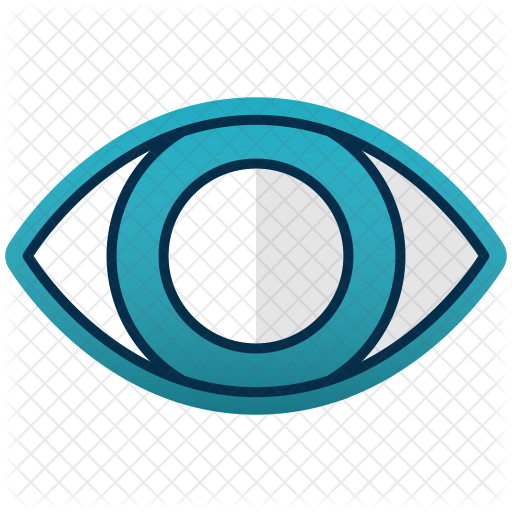 Eye Icon - Circle (512x512)