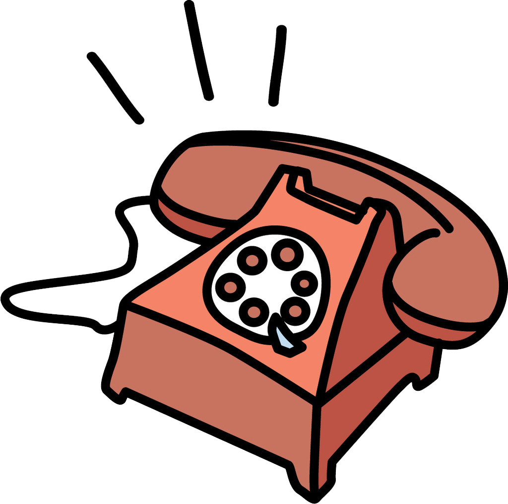 Telephone Google Images Ringtone Hotline - 卡通 電話 (1024x1015)