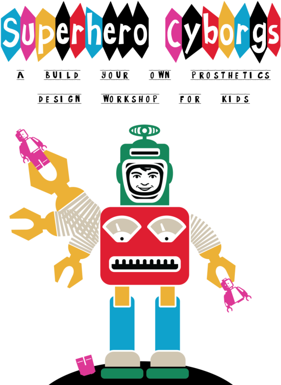 3dp Superherocyborgs Logo - Superhero (618x800)