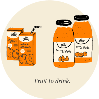 Fruit Juice - Illustration (399x381)