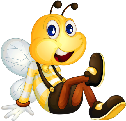 6 - Free Cartoon Images Of Animated Bees With Transparent (476x500)