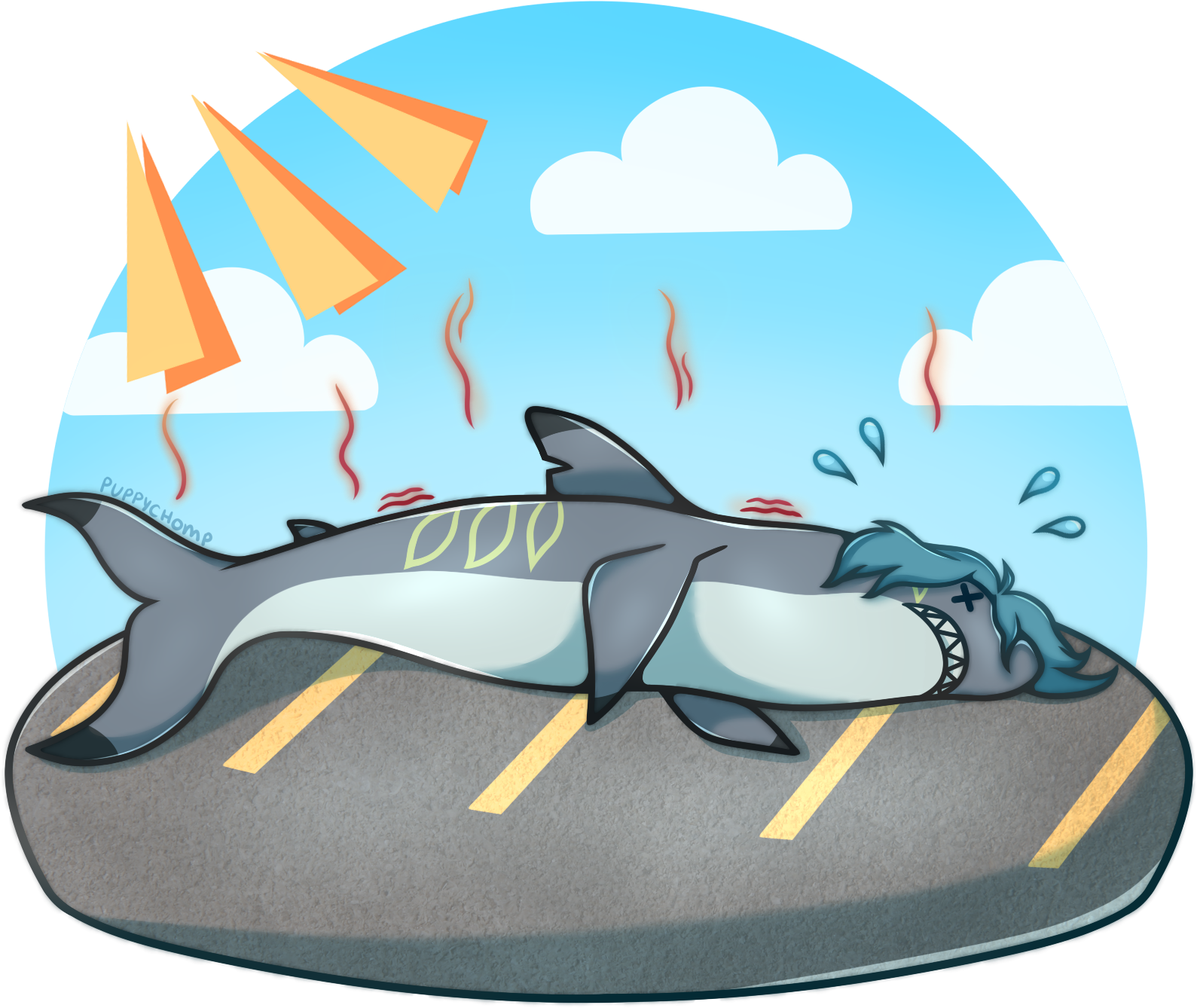 Shark Commission - Shark (1700x1426)