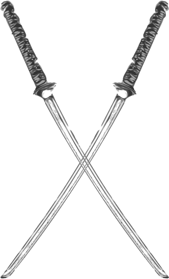 Drawn Katana Drawing - Katana Drawing (424x600)
