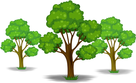Tree-icon - Tree Cartoon Clipart (486x308)
