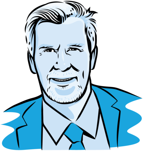 Peter Godefroy - Cartoon (500x528)