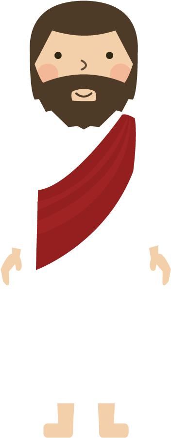 Jesus - Illustration (363x909)