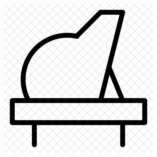 Piano Icon - Icon (512x512)