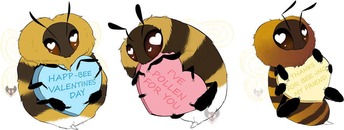 Conversation Bees - Cartoon (1200x449)