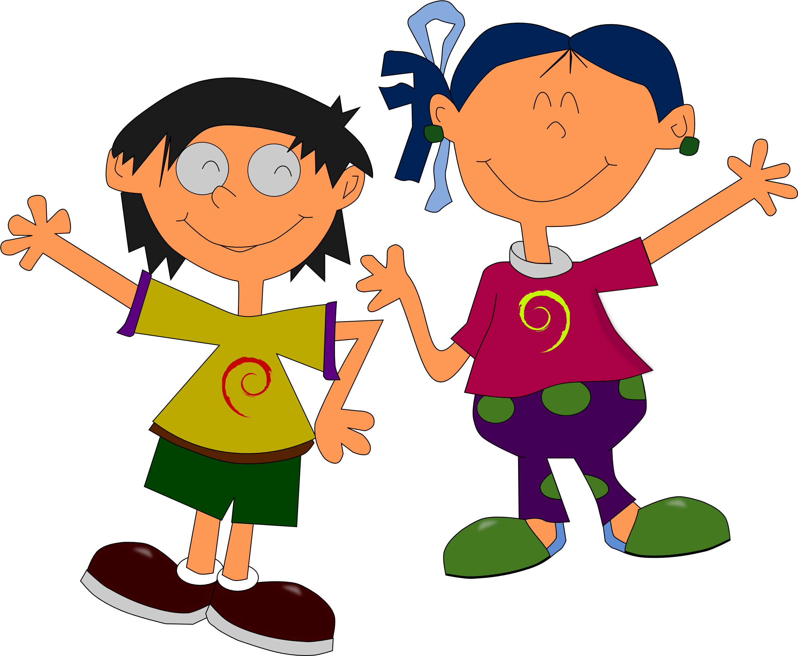 Kids' Comedy Fest Funtime Silly Disco - Vector Graphics (3204x2788)