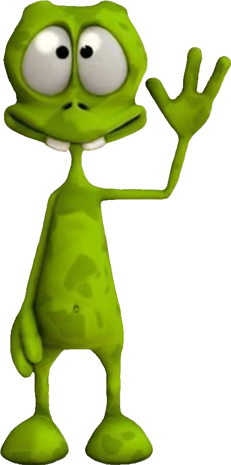 Shocked Image - Animated Alien (615x962)