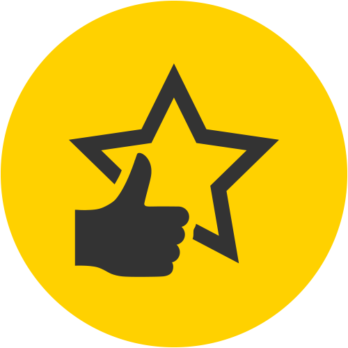 Reputation Manager - Vector Art Star Vector (500x500)