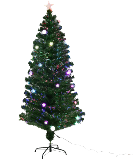 6' / - 6' / 6.5' / 7' / 7.5' / 8' Fiber Optic Artificial Christmas (530x530)