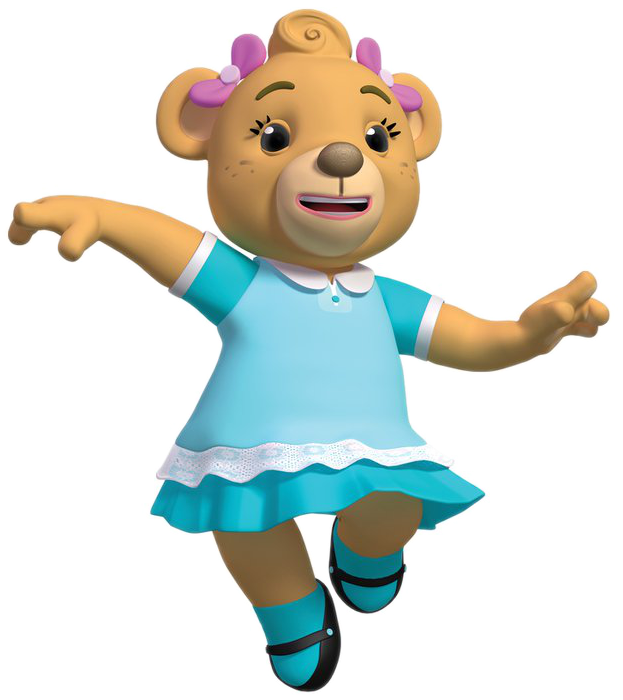 Amy2 - Bananas In Pyjamas Characters (658x720)