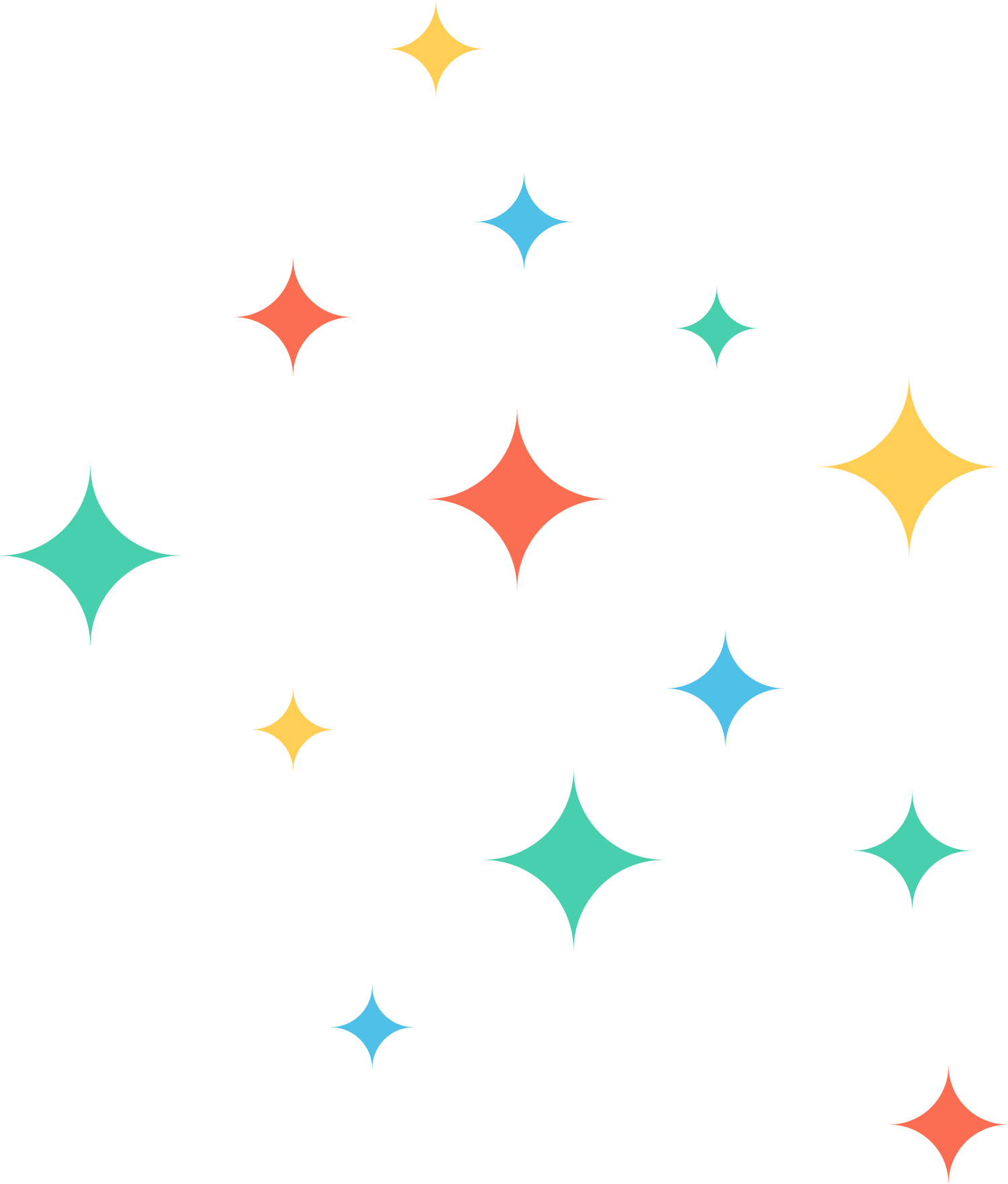 Circle Point Shape Pattern - Triangle (1501x1763)