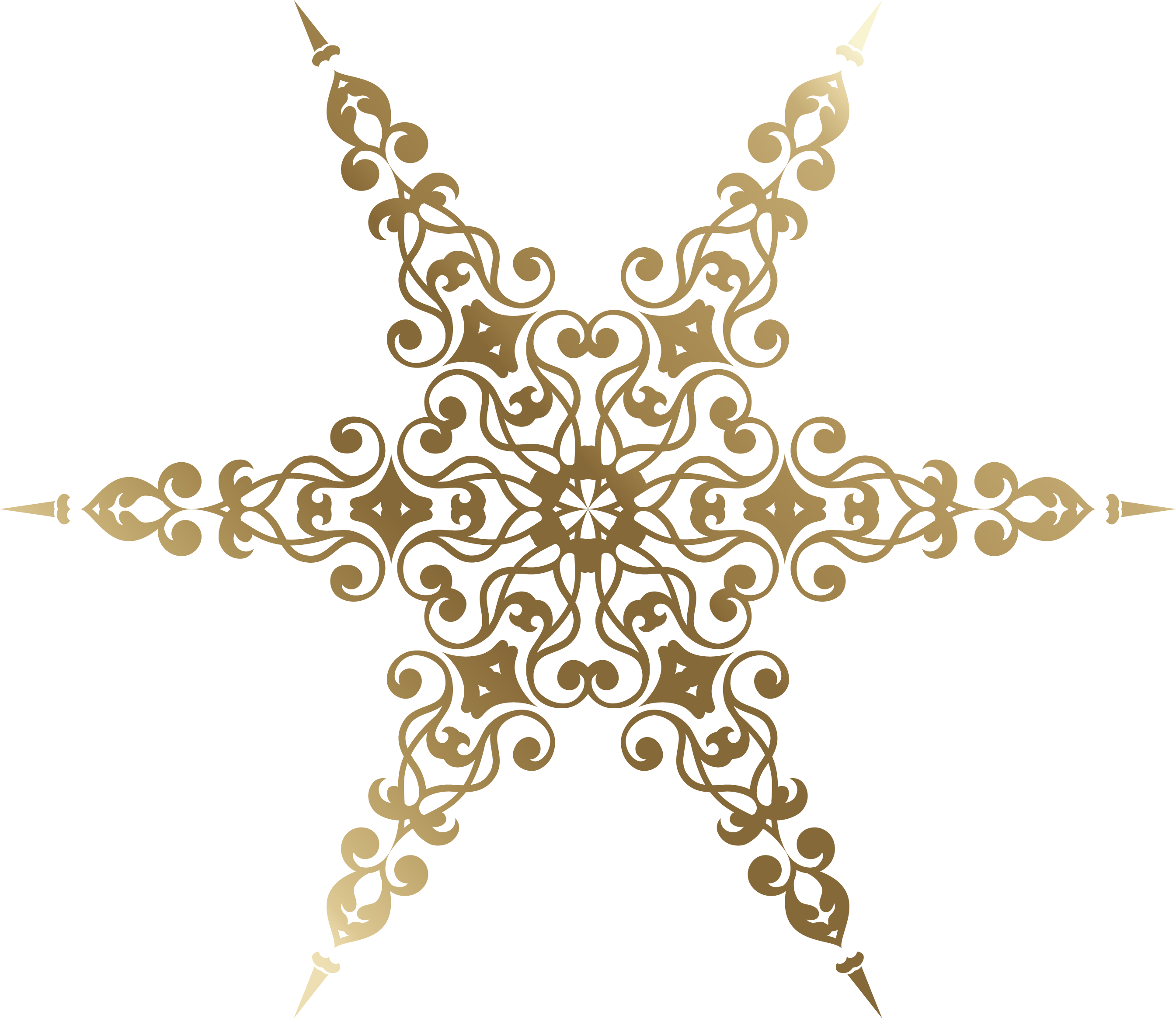 Star Pattern Vector - Circle (2690x2330)