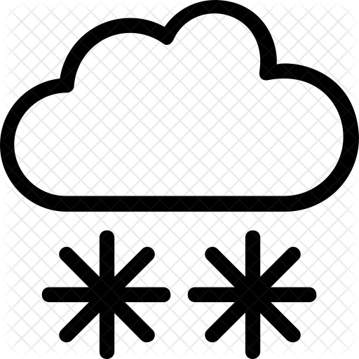 Snow Falling Icon - Juno Symbol (512x512)