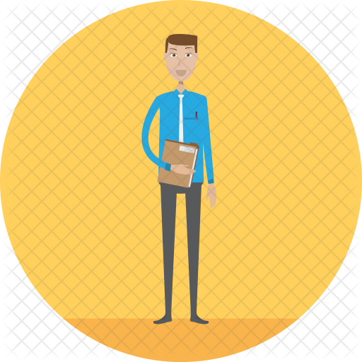 Secretary Icon - Standing (512x512)