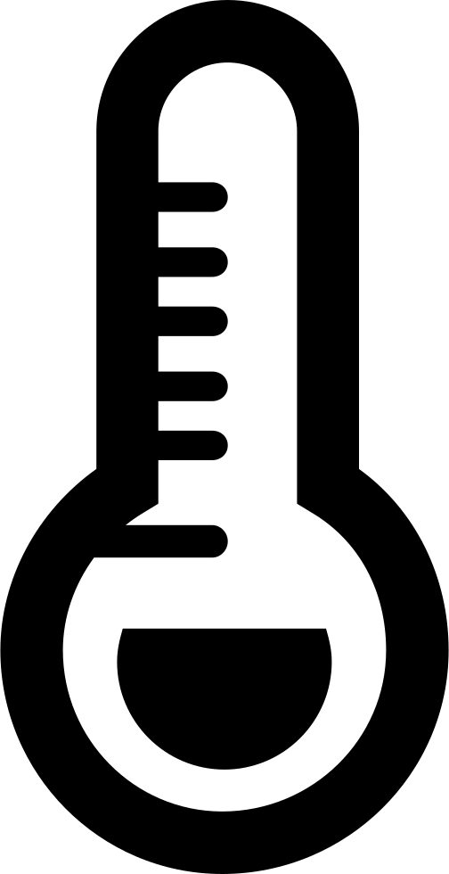 Wordpress Logo Clipart Thermometer - Temperature Control Icon (504x980)