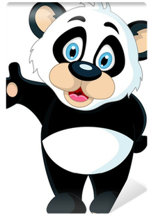 Panda Holding Blank Sign (400x400)