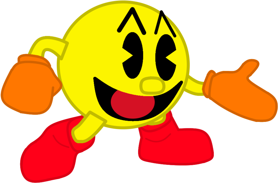 Pac-man By Domobfdi - Cartoon (1082x738)